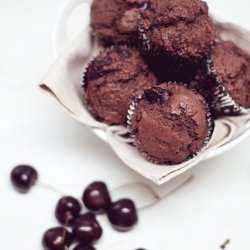 Chocolate Cherry Muffins