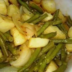 Potato and Green Beans Dijon