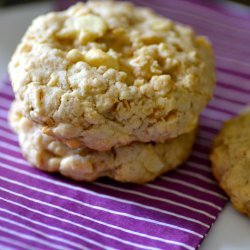 White Chocolate Chunk  Almond Cookies