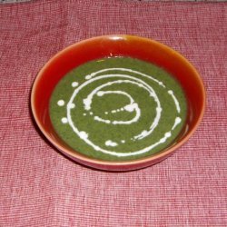 Cream of Nettle Soup (vegan)