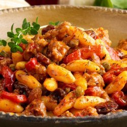 Pasta With Sausage and Sweet Peppers