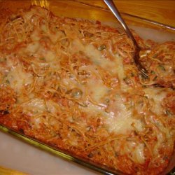 Meatless Spaghetti Casserole