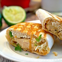 Lime Chicken Burritos