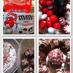 Peppermint Bon Bon Cookies