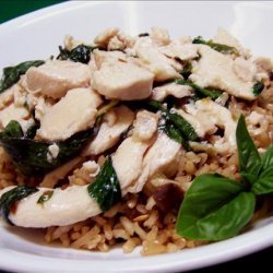 Chicken and Basil Stir-Fry