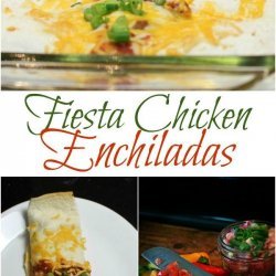 Fiesta Chicken Enchiladas