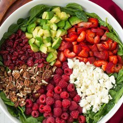 Spinach Cranberry Salad