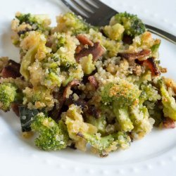 Cheesy Broccoli Bacon Casserole
