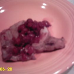 Grilled Cherry Pork Chops