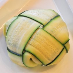 Tofu Stuffed Zucchini