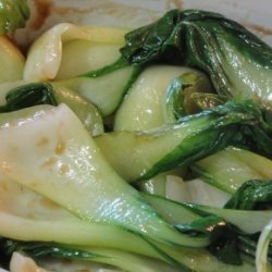 Bok Choy With Oyster Sauce