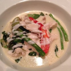 Chicken Green Curry With Basil