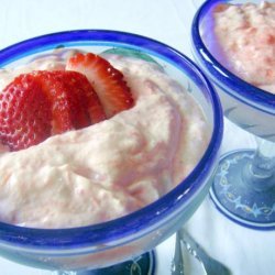 Strawberry Rhubarb Cream