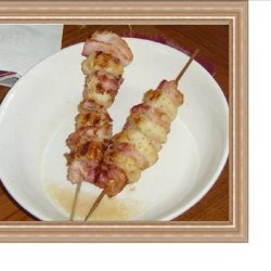 Scallop and Bacon Kebabs
