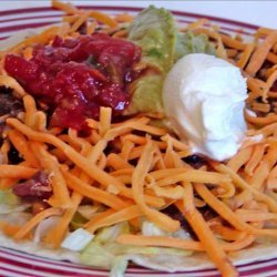 Black Bean Tostada