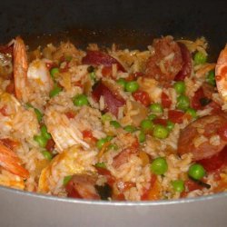 Another Quick Shrimp and Chorizo Paella