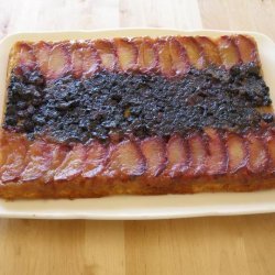 Plum Delicious Upside-Down Cake