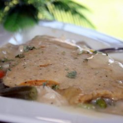 Chicken Pot Pie With Celery Seed Pastry