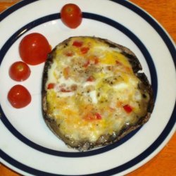 Grilled Portobello Omelette