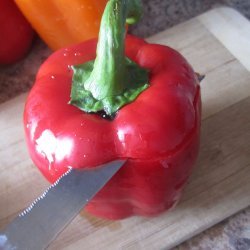 Roasted Stuffed Bell Peppers