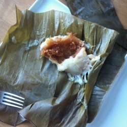 Coconut Stuffed Rice Dumplings