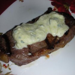 New York Strip Steaks With Tarragon Melting Sauce