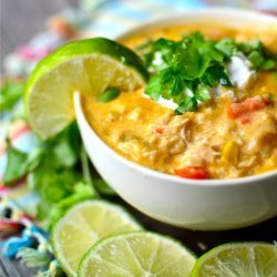 Cheesy White Chicken Chili