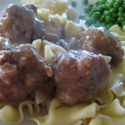 Crock Pot Swedish-Y Meatballs