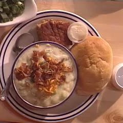 Baked Potato Soup & Bread Bowl