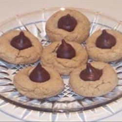 Patti's Peanut Blossom Cookies