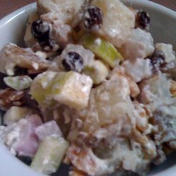 Potato Salad With Blue Cheese and Walnuts