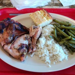 Lemon-Pepper Green Beans and Rice