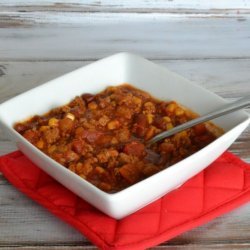 Tasty Turkey Chili