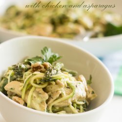 Asparagus Chicken Pasta