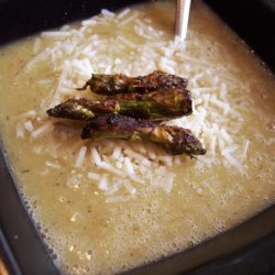 Roasted Asparagus and Potato Soup