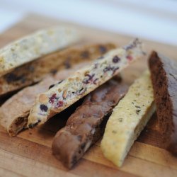 Mint Chocolate Chip Biscotti