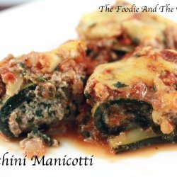 Zucchini Manicotti