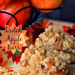 Dutch Apple Bars