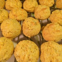 Asiago Cornmeal Cookies