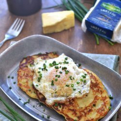 Cheesy Potato Pancakes