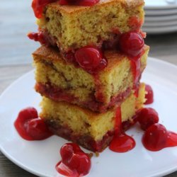 Cherry Cobbler Cake