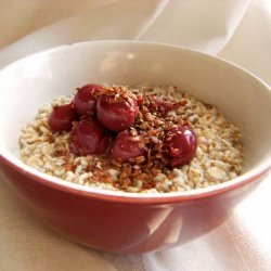 Cherry Vanilla Oatmeal (Ellie Krieger)