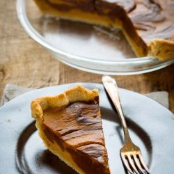 Pumpkin Swirl Pie