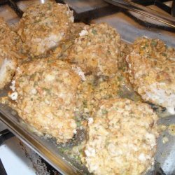 Nutty Oven-Fried Chicken