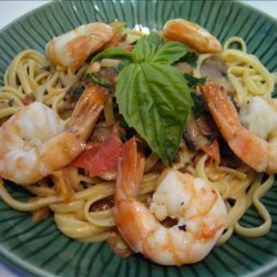 Linguine With Shrimp and Tomatoes