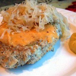 Sauerkraut Chickturk Burger Patties