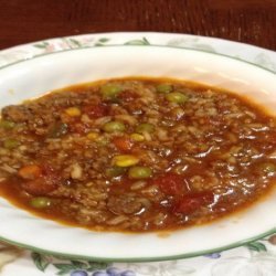 Mom's Hamburger Soup