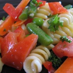 Summertime Garden Veggie Pasta Salad