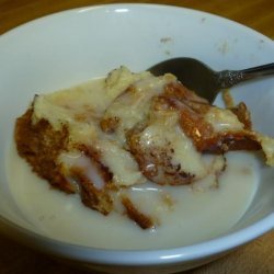 Bread Pudding (Tender) N Sauce (Vanilla or Spirited)