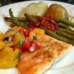 Salmon With Fresh Pineapple Salsa